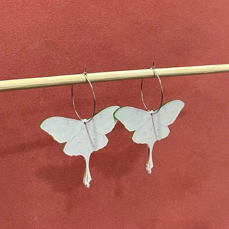 Luna Moth Earrings Earrings