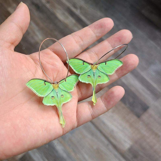 Luna Moth Earrings Earrings