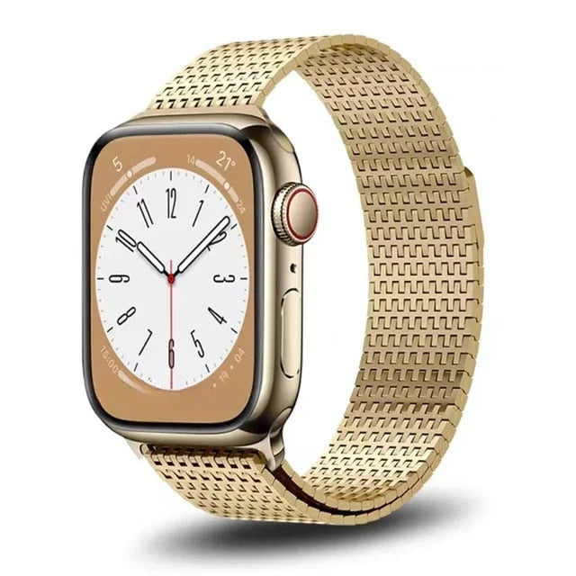 Titanium Luxury Magnetic Metal Strap for Apple Watch
