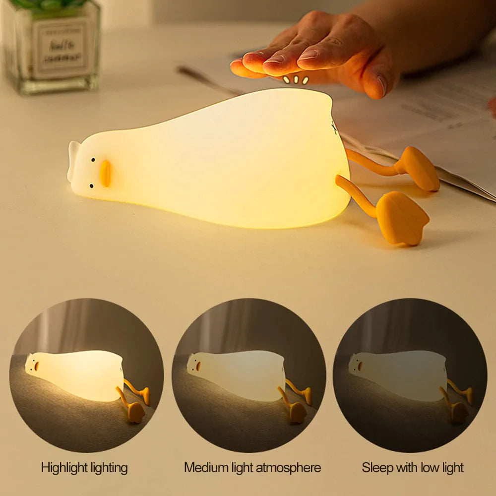 Lying Duck Night Light