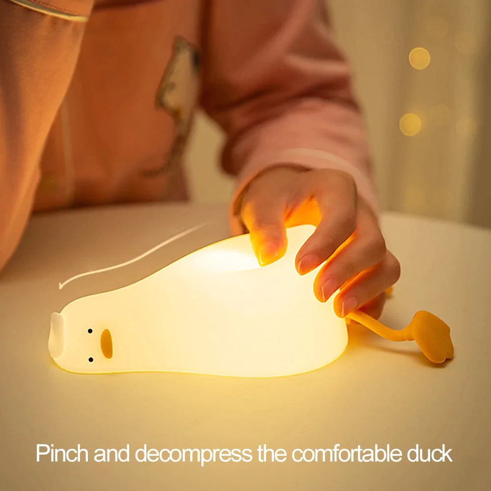 Lying Duck Night Light