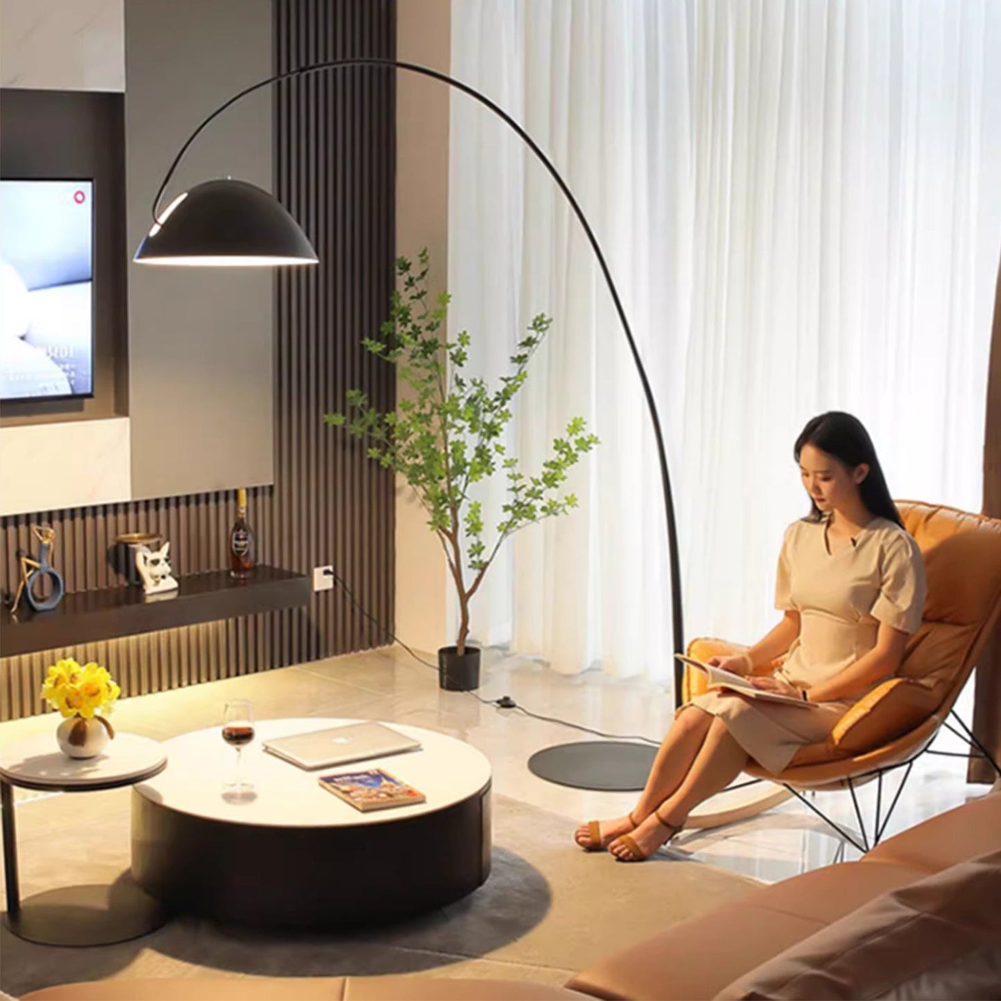 Nordic Fishing Floor Lamp