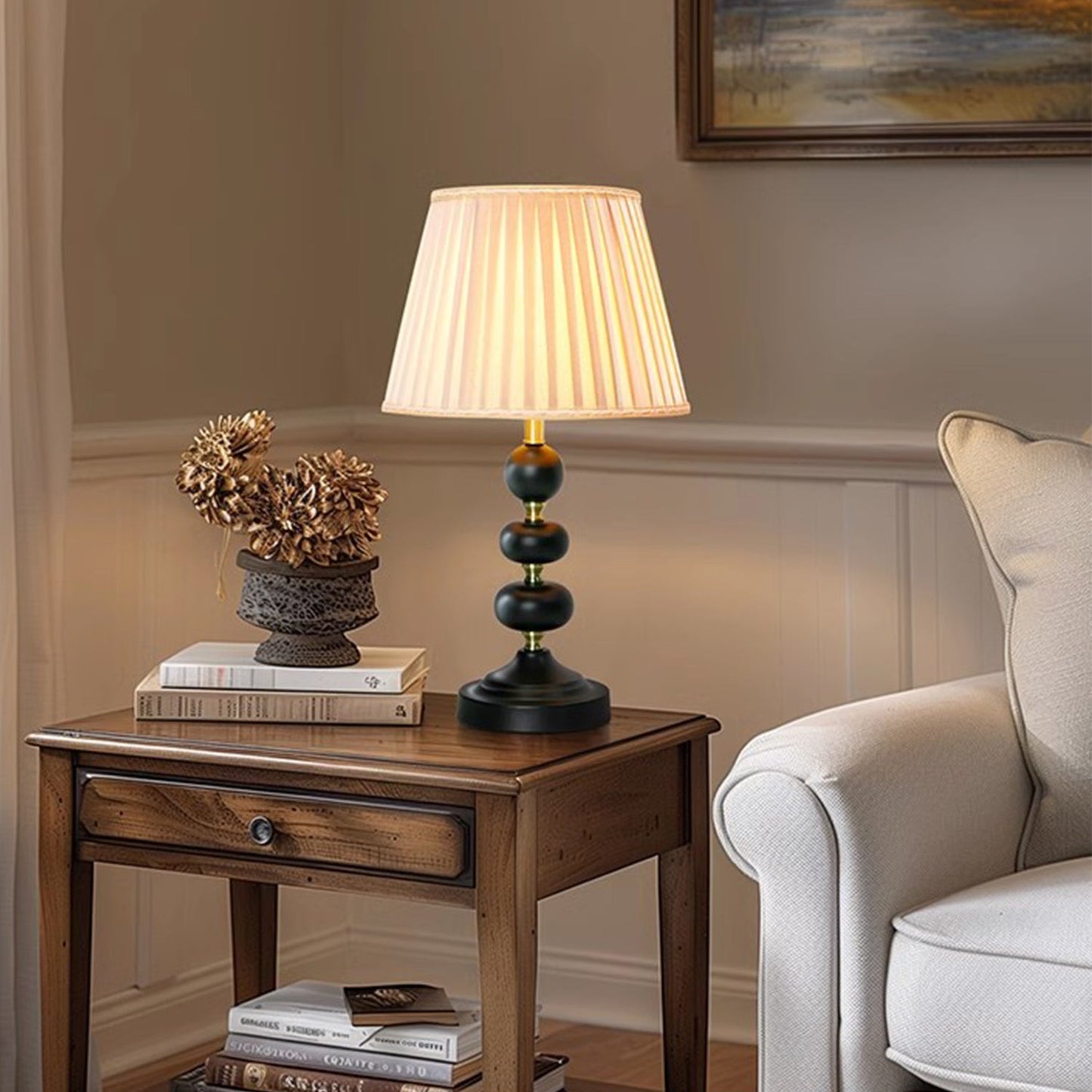 BAJE-2556  Mid-Century Table Lamp