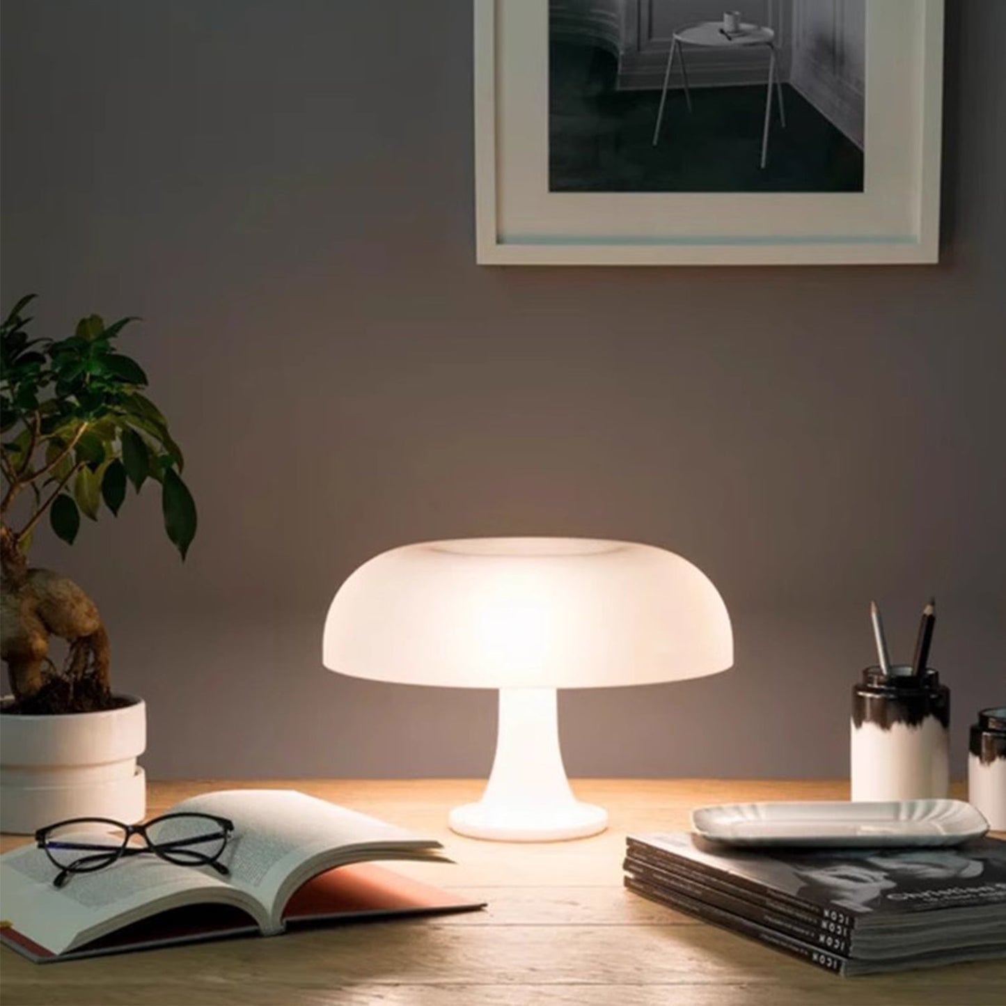 BAJE-2560  Modern Mushroom Table Lamp