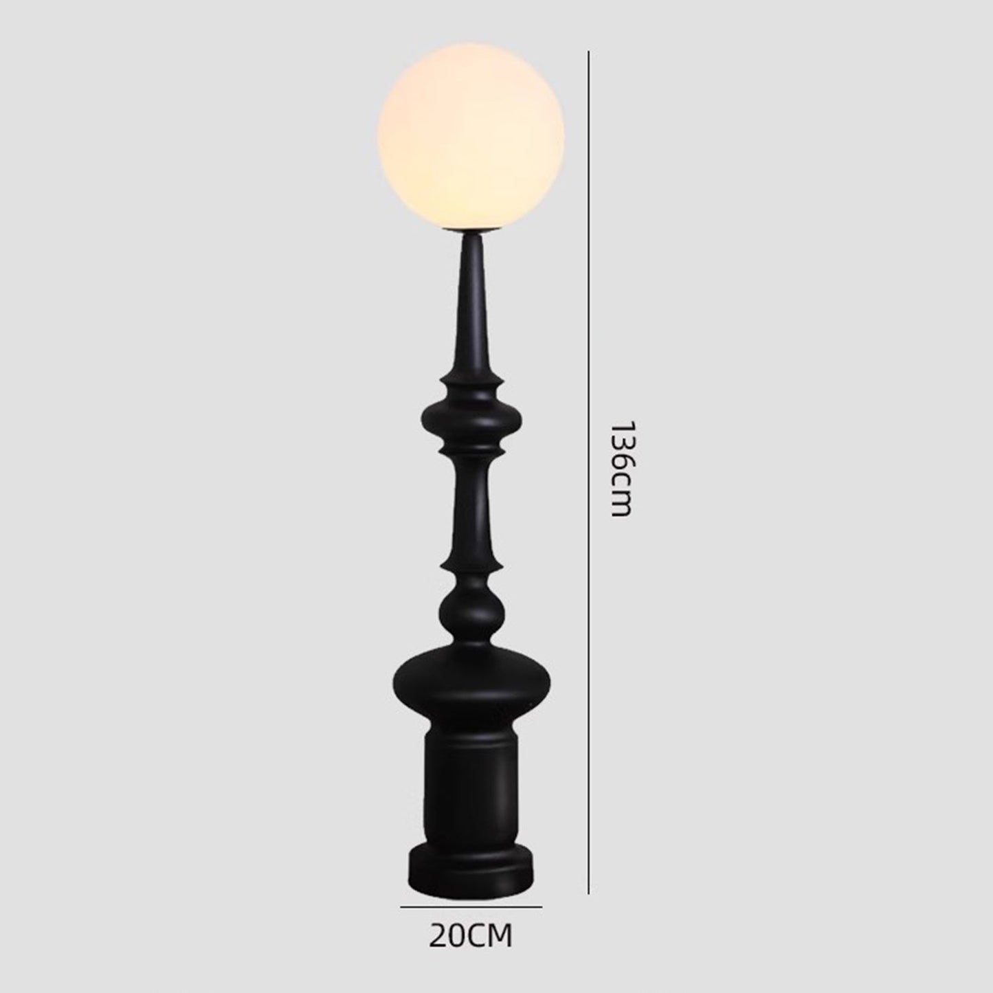 BAJE-2568   Mid-Century Standing Lamp