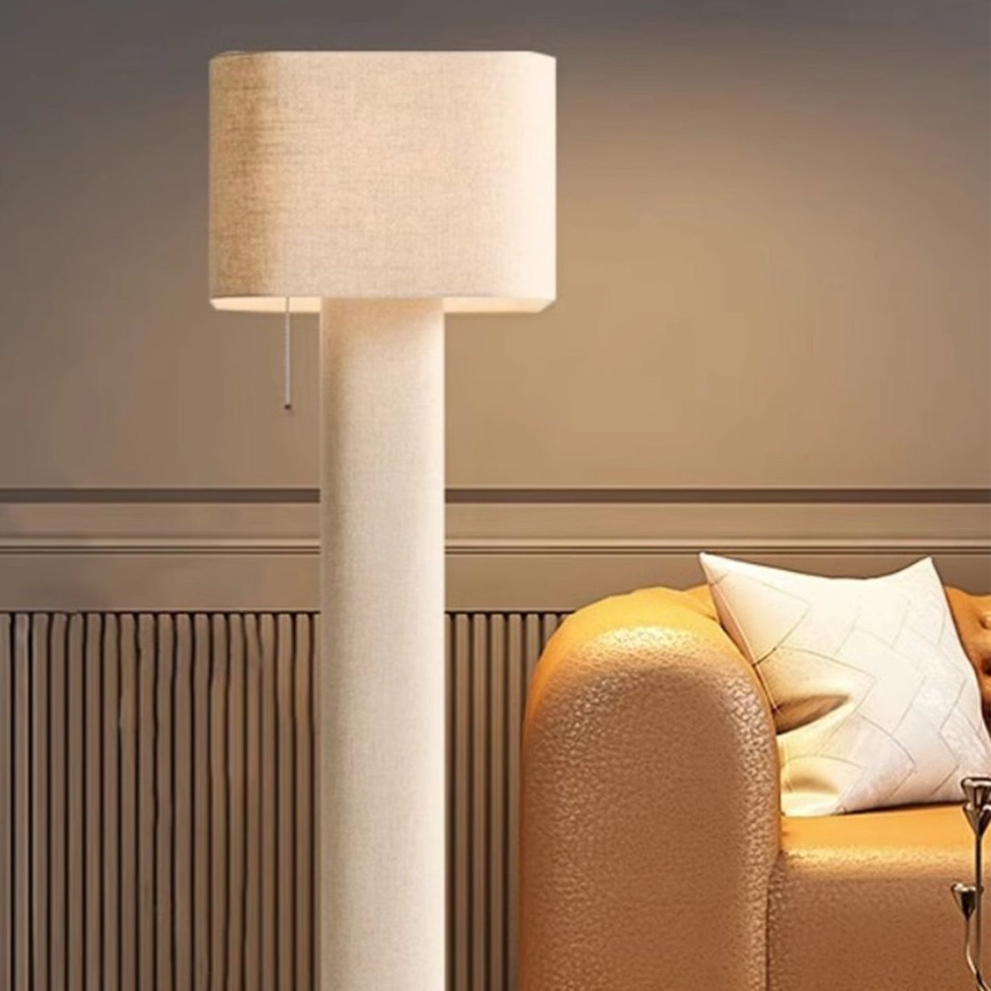 BAJE-2577  Japanese Wooden Floor Lamp