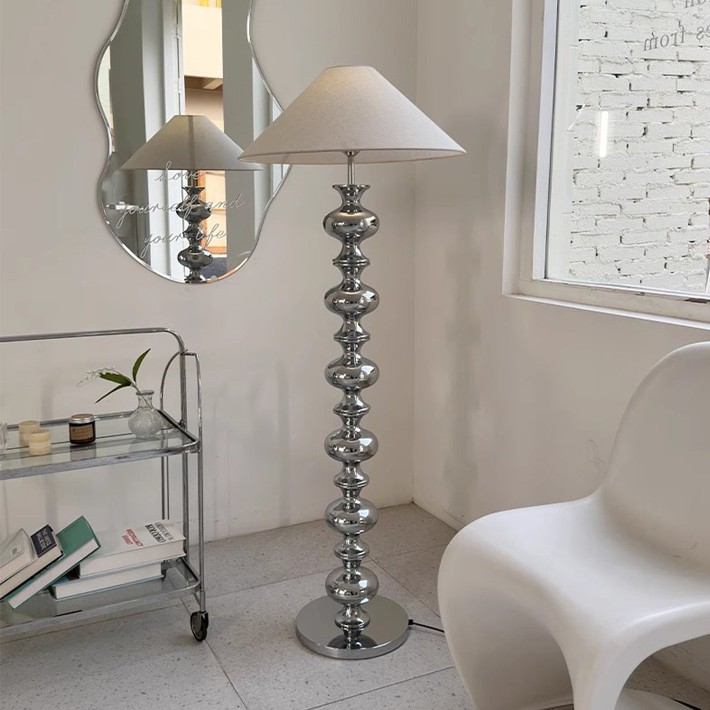 BAJE-2579  Mid Century Floor Lamp