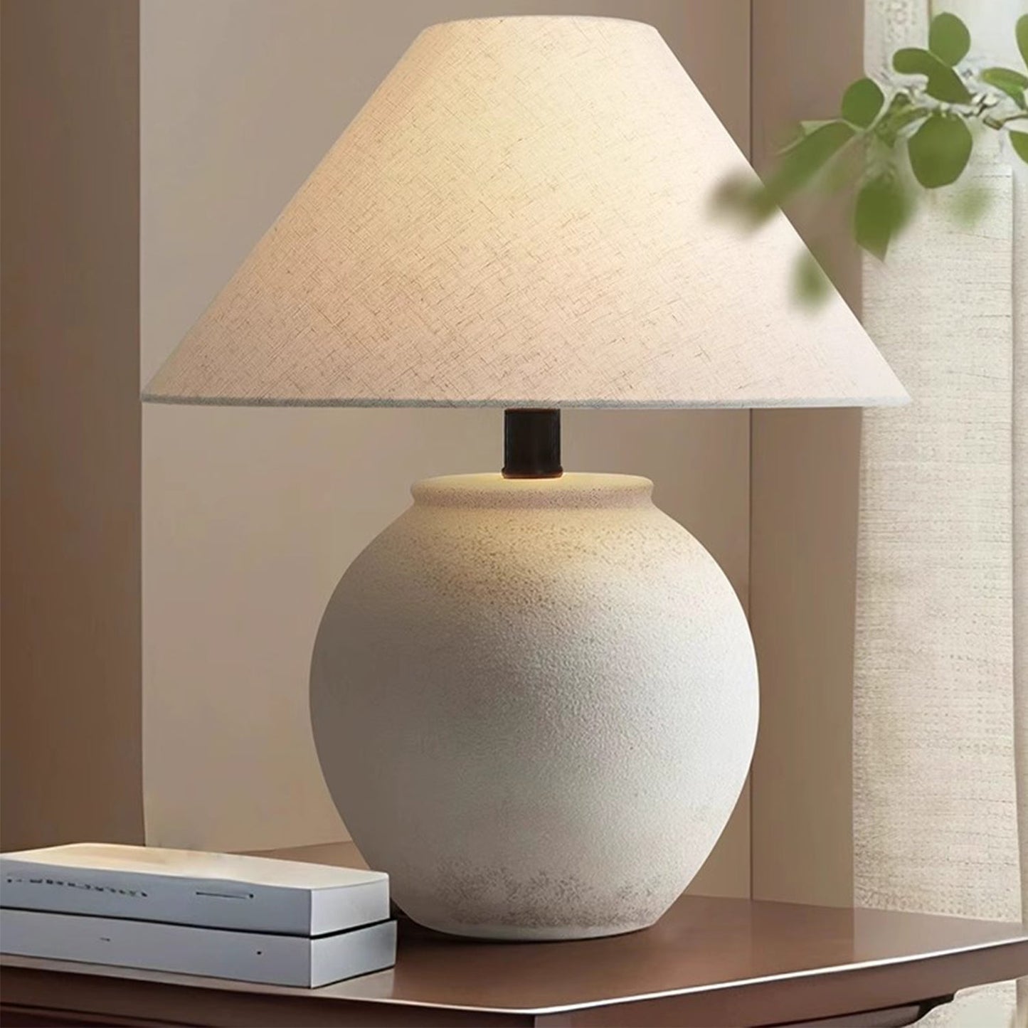 BAJE-2594  Japandi Ceramic Table Lamp