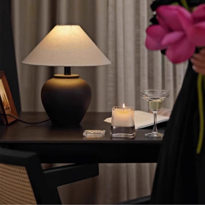 BAJE-2594  Japandi Ceramic Table Lamp