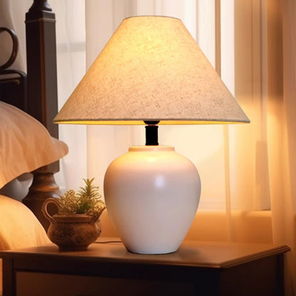 BAJE-2594  Japandi Ceramic Table Lamp