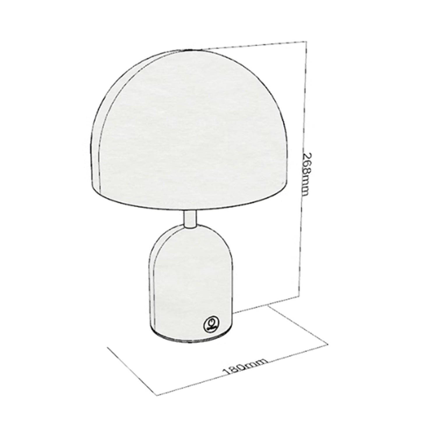 BAJE-2603 Moderne Tischleuchte