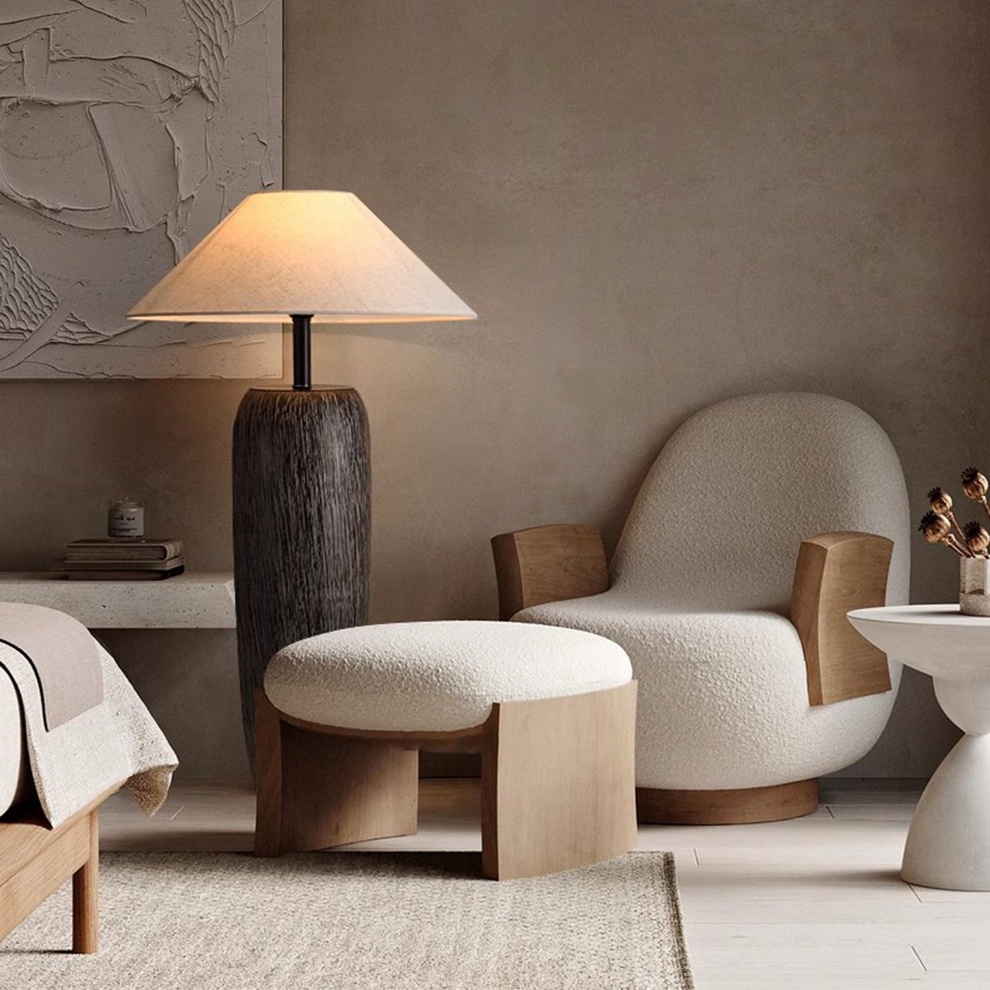 BAJE-2605  Japanese Floor Lamp