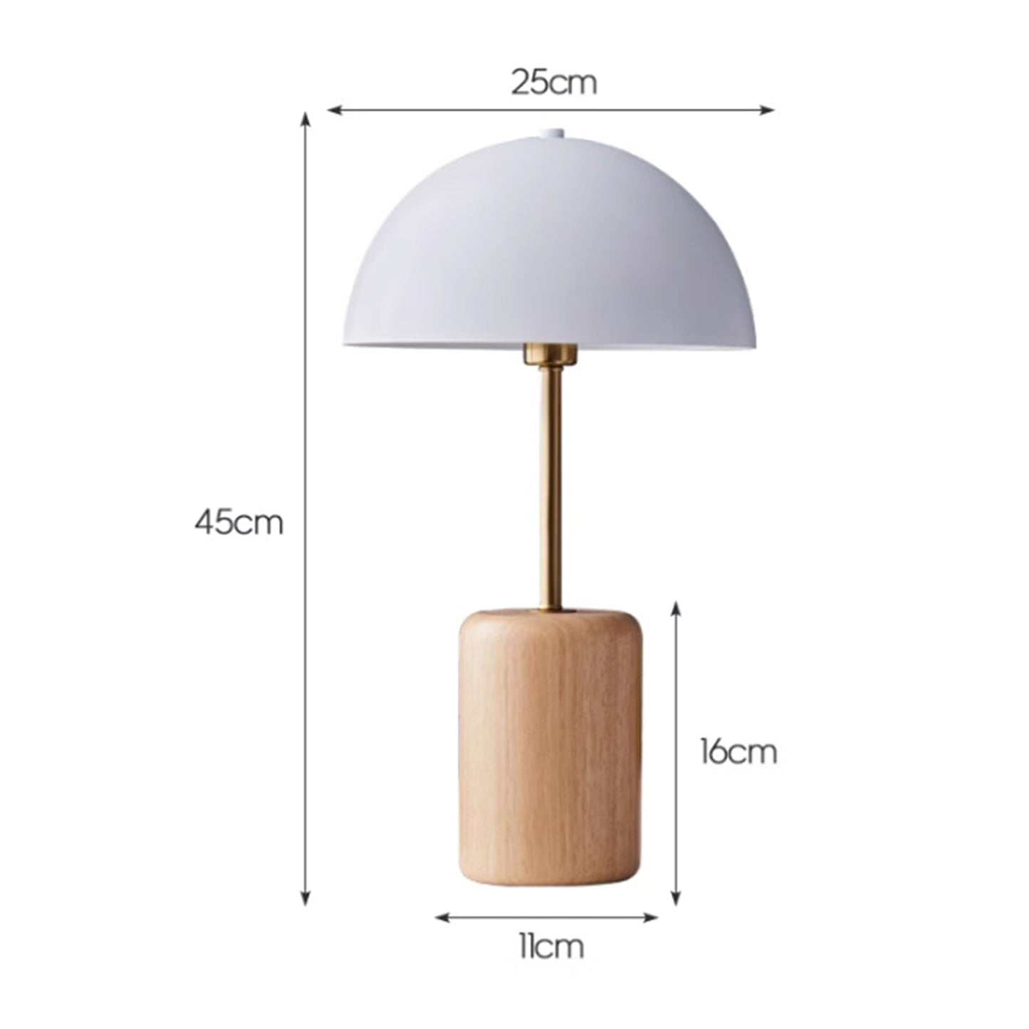 Lampe de table scandinave BAJE-2614