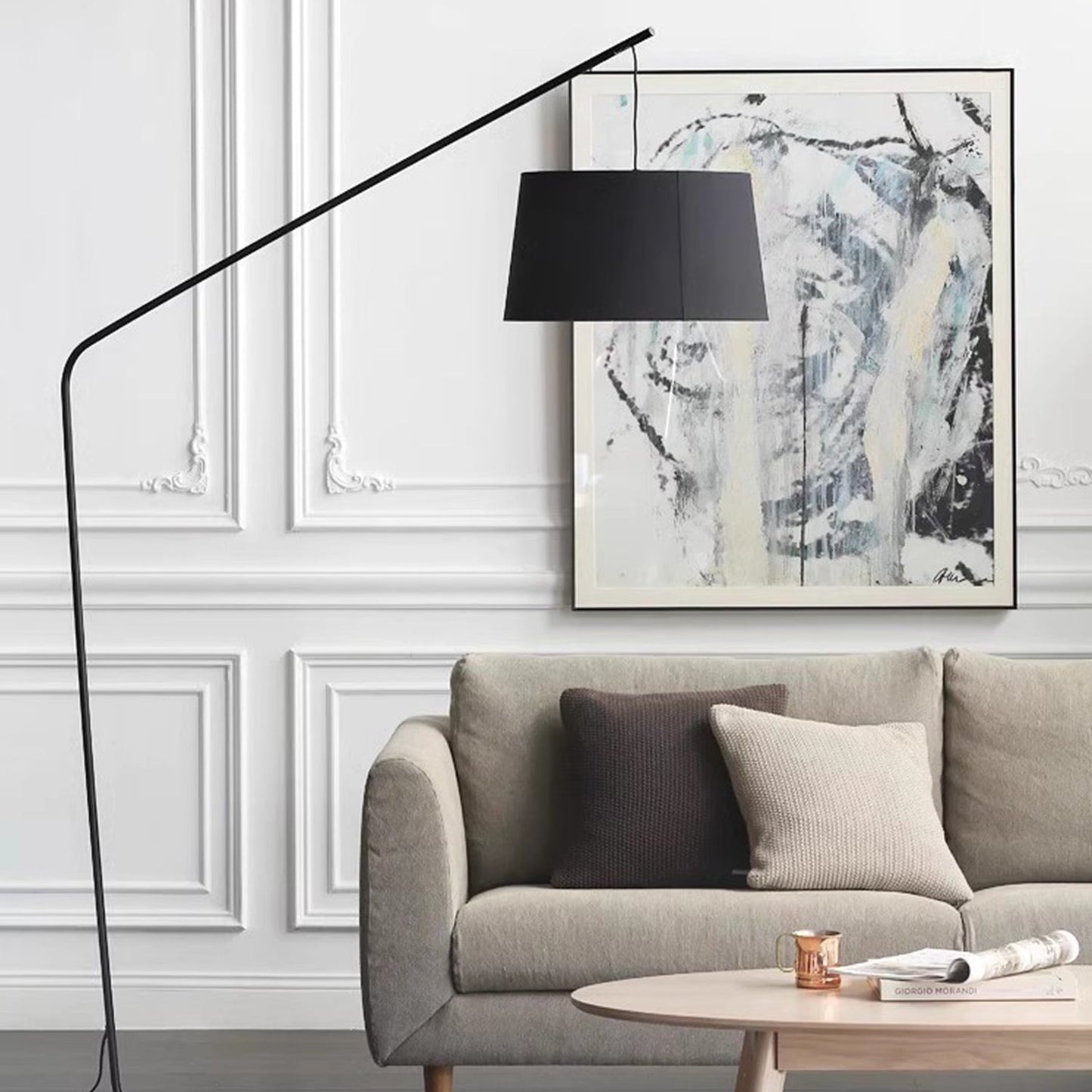 BAJE-2627  Minimalist Japanese Floor Lamp