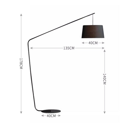 BAJE-2627  Minimalist Japanese Floor Lamp