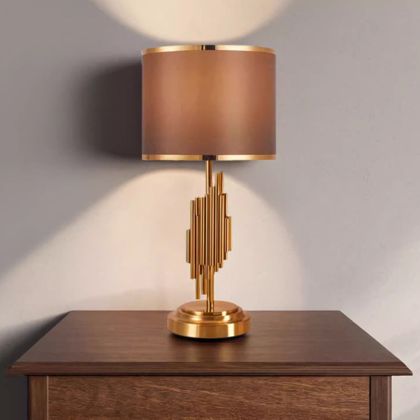 BAJE-2636  Luxury Gold Table Lamp