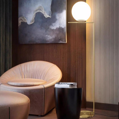 BAJE-2638  Full Moon Contemporary LED Table Lamp