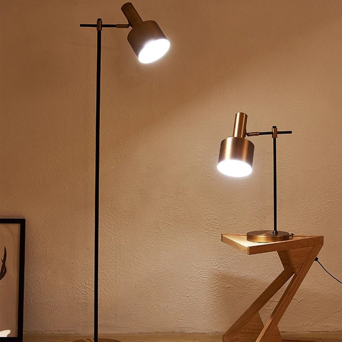 BAJE-2640  Modern LED Full Moon Floor Lamp