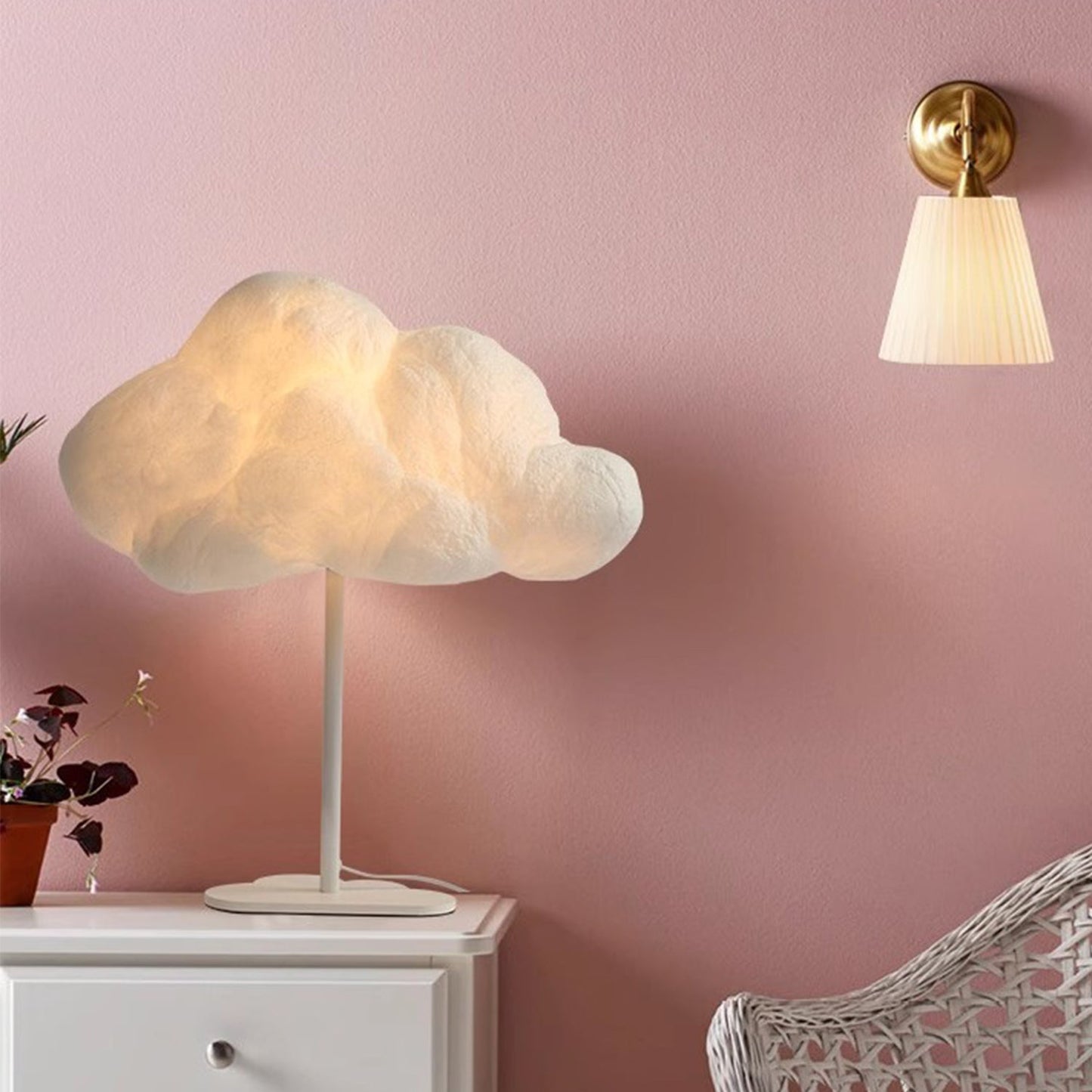 BAJE-2643  Cloudy Day Whimsical Lamp