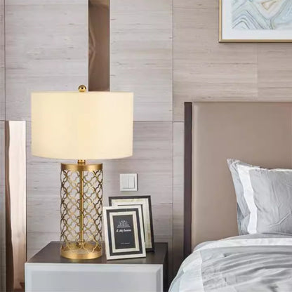 BAJE-2648  Victorian Brass Table Lamp