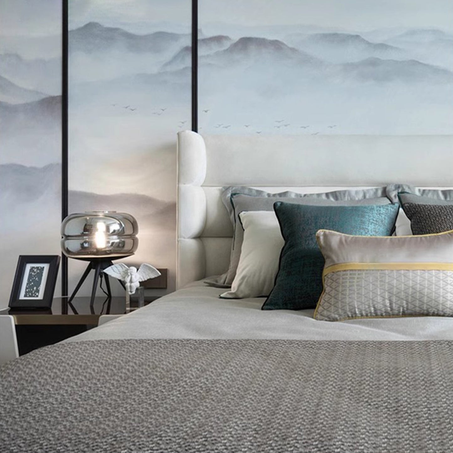 BAJE-2650  Modern Glass Dome Table Lamp