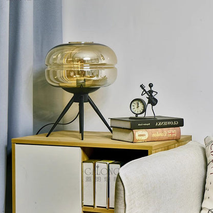 BAJE-2650  Modern Glass Dome Table Lamp