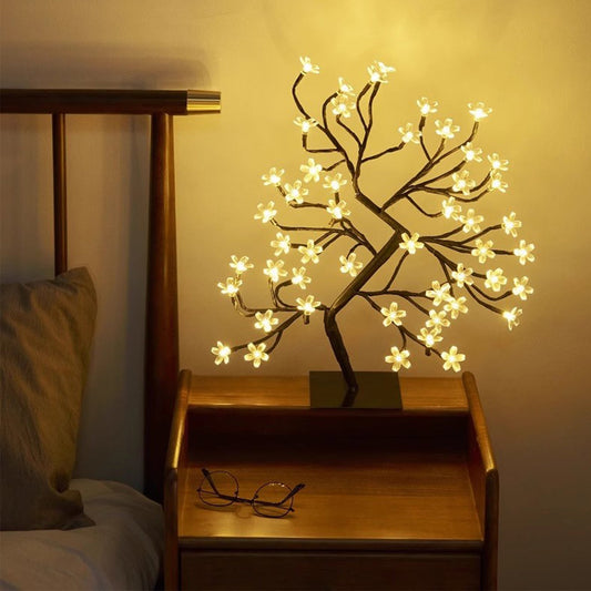 BAJE-2651  Spring Blossom Bedside Table Lamp