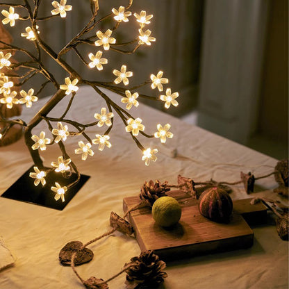 BAJE-2651  Spring Blossom Bedside Table Lamp