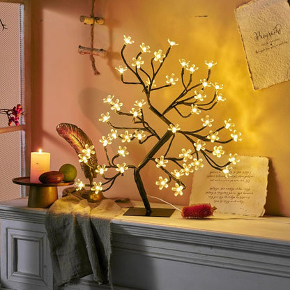 BAJE-2651  Spring Blossom Bedside Table Lamp