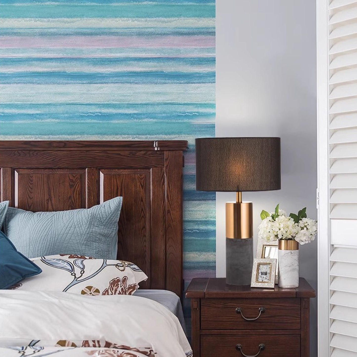 BAJE-2654  Luxury Marble Bedside Lamp