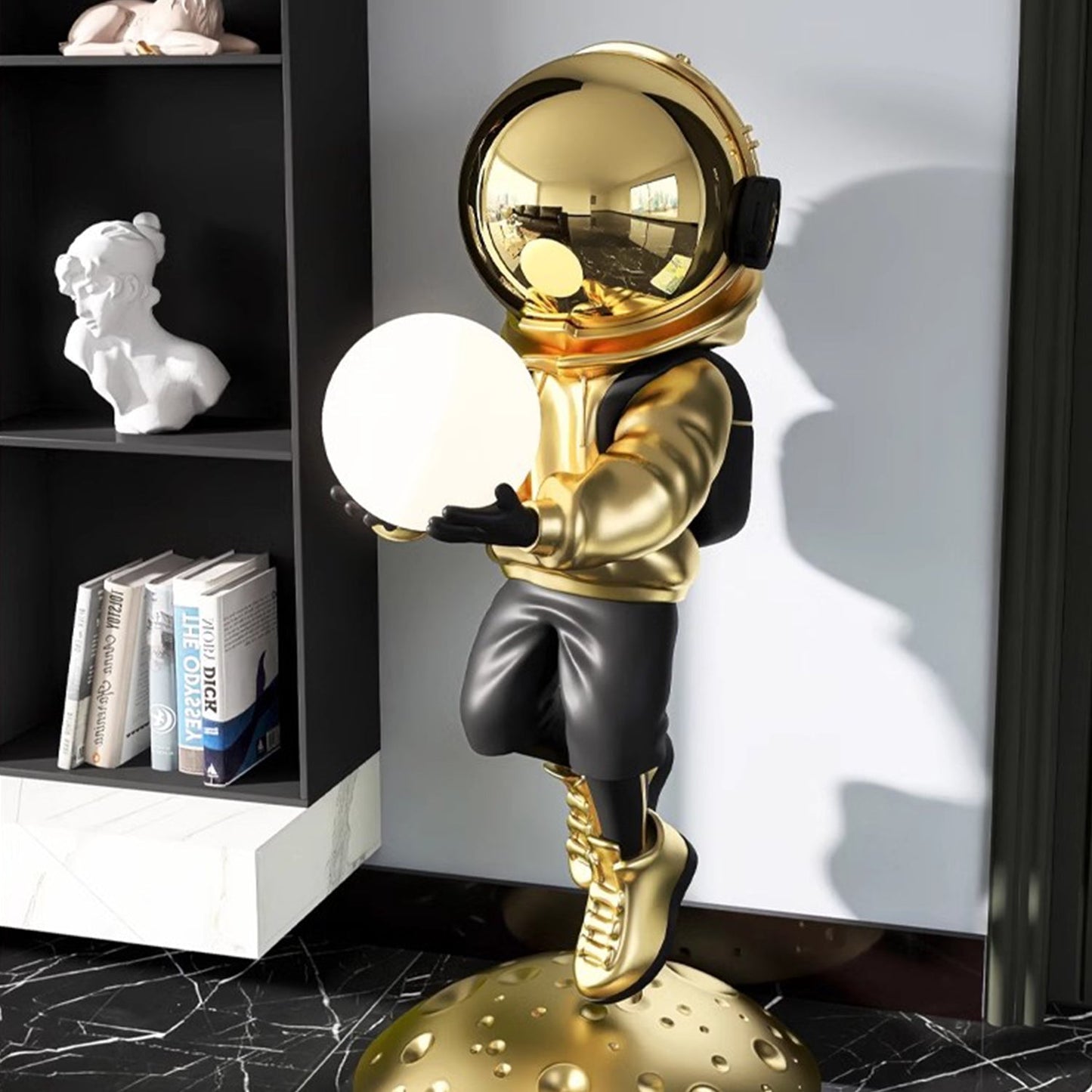 BAJE-2666  Modern Astronaut Standing Lamp