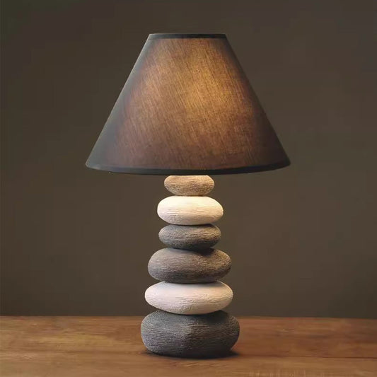 River Rock Bedside Lamp