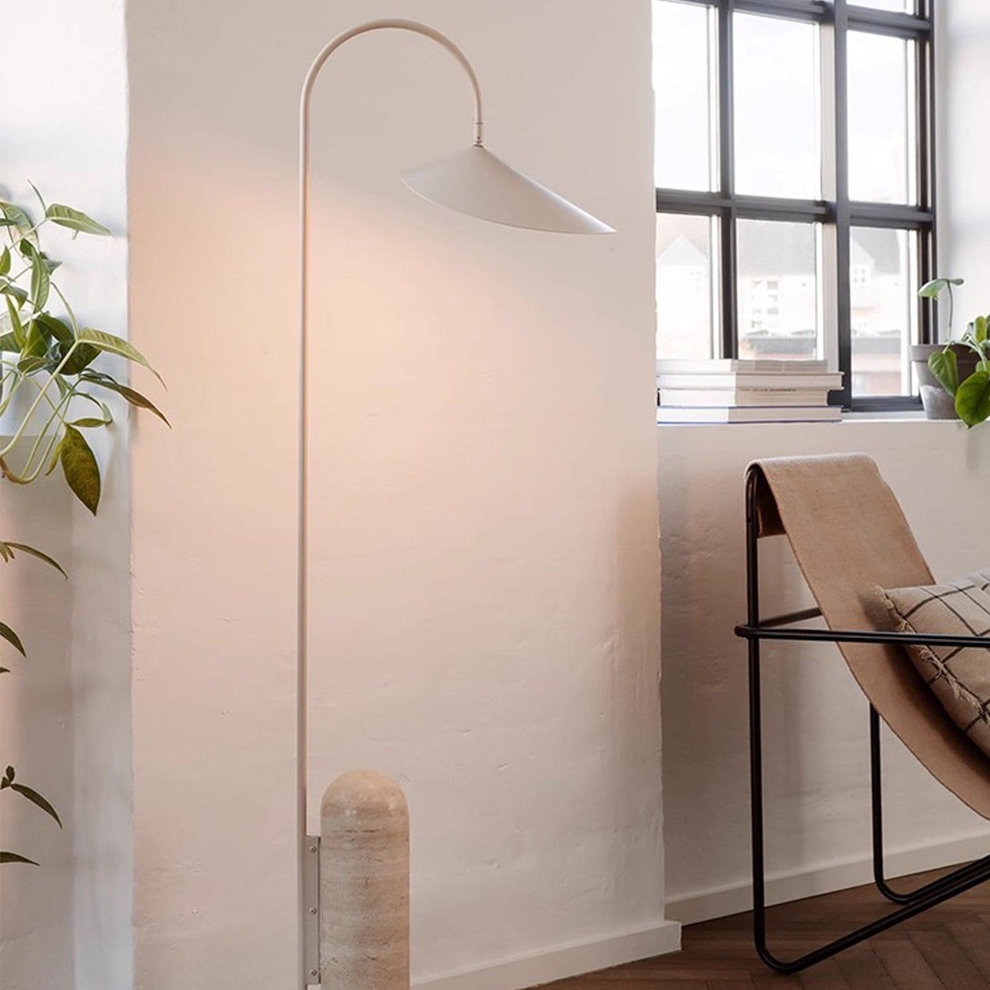 Lampadaire moderne en marbre BAJE-3357