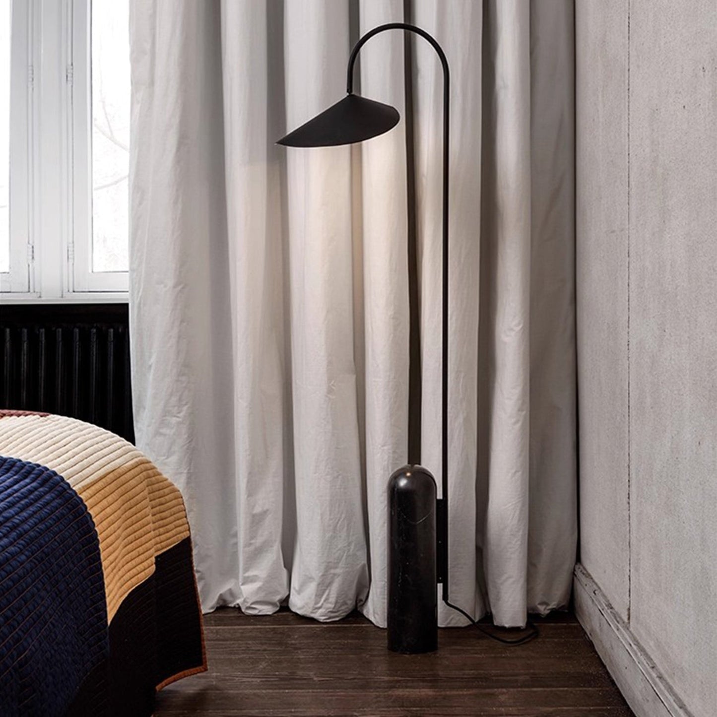 Lampadaire moderne en marbre BAJE-3357