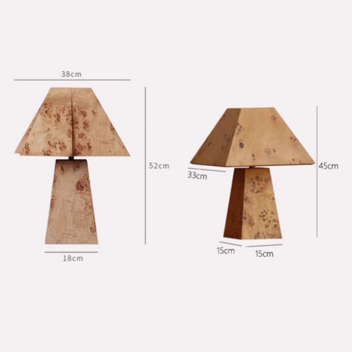 BAJE-3442 Wabi Sabi Tischlampe