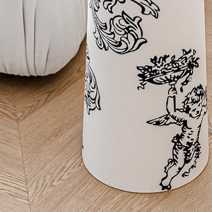 BAJE-3458  Parisian Fabric Floor Lamp