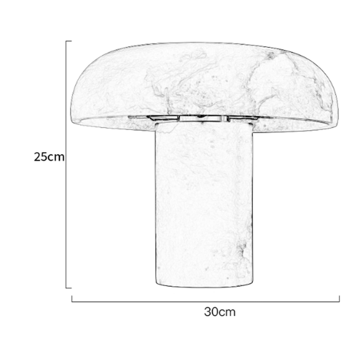 BAJE-3468  Modern Marble Table Lamp