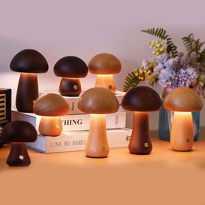 Cute Mushroom Bedside Lamp