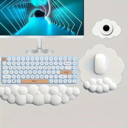 Cloud Cushion Hand Rest (Keyboard + Mouse)