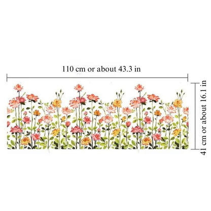 Floral Window Stickers