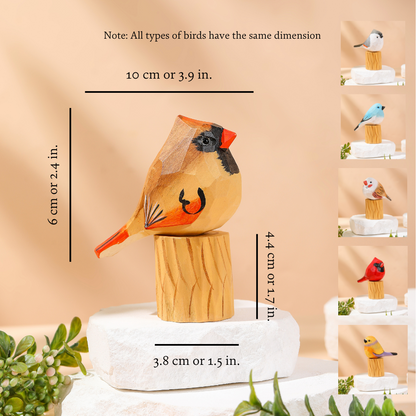 Miniature Bird Figurines