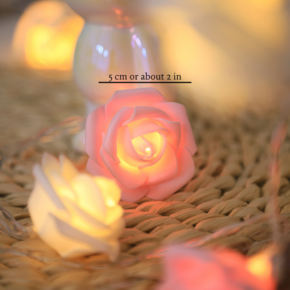 Rose Flower Lights String