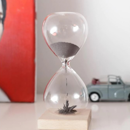 Magnetic Sand Hourglass