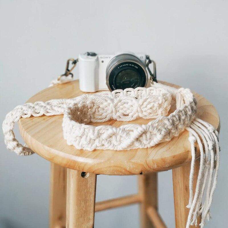 Macrame Camera Buckle Strap