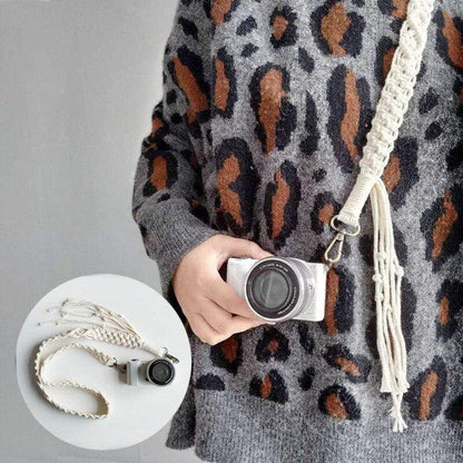 Macrame Camera Buckle Strap