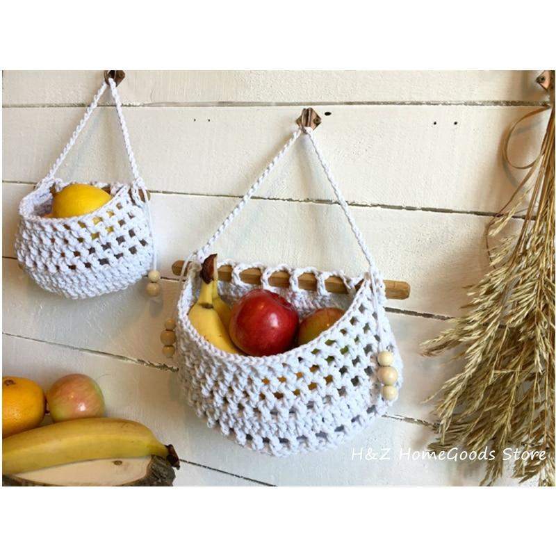 Macrame Fruit Basket