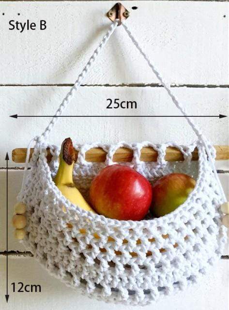 Macrame Fruit Basket