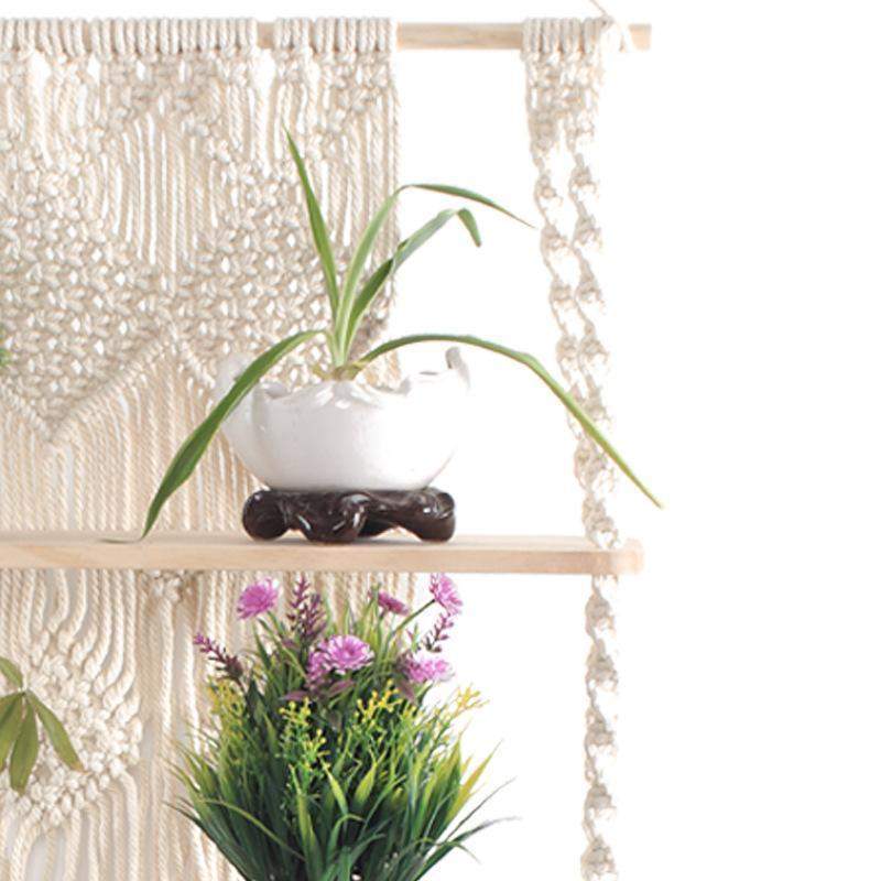 Macrame Hanging Basket Planter