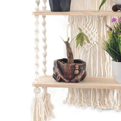 Macrame Hanging Basket Planter