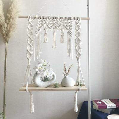 Macrame Hanging Basket Planter